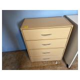 4 Drawer Wood Chest