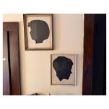 Framed Silouette Artwork
