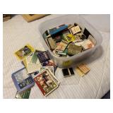 Assortment of Vintage Matchbooks & Sports Cards