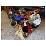 Dolls, Tinker Toys, Etc,