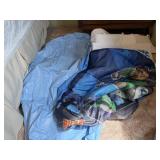 Air Mattress, Pillows, Buzz Lightyear Sleeping Bag
