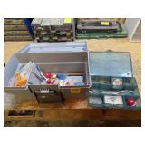 Rubbermaid Fishing Tackle Box & Contents