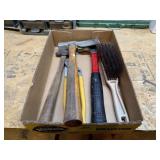 Hammers, Hatchet, Wrench, Wire Brush