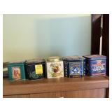 Assorted Vintage Tins, Hershey