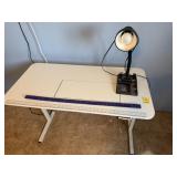 Sewing Table with Light