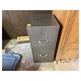 2 Drawer Metal Filing Cabinet