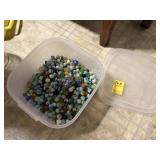 Container of Marbles