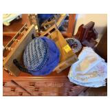 Hat, Shelves, Bookends, Linen