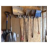 Variety of Snow & Scoop Shovels