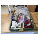 Box of Misc Electrical & Plumbing Items