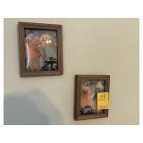 Vintage Victorian Silouette Paintings (2)