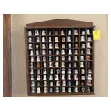 Thimble Collection w/ Display Rack