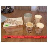Decorative Candles & Box