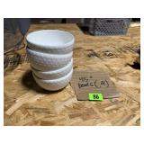 (4) 4.5' Bowls