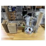 Asstd. Paper Products & Glass Bottles