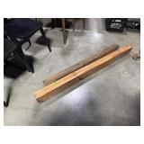 (2) Wooden Pieces used for D©cor Shelves