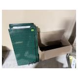 (12) Metal Wall Mount Shelves w/ Accessories