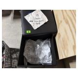 (24) Stemless White Wine Glasses in Tote
