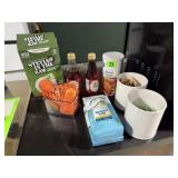 Stevia Packets, Coffee Grounds, Grenadine, Etc.