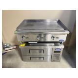 Atosa Cook-Rite Grill & Rolling Cooler Unit