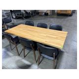Table w/ 6 Chairs