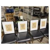 Framed Wall D©cor--Bakery Theme--4 Pieces