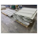 (2) Pallets of Metal Shelving Components