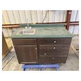 Cabinet Unit w/Countertop & Sink