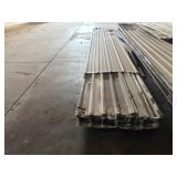 Stack of Used White Tin--Various Length & Conditio