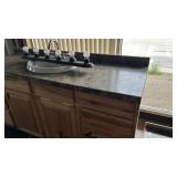 6' Vanity w/Top, Nice
