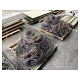 (2) Piles of Used Electrical Wire