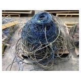 Pile of Used Cat5 & Eectrical Wire