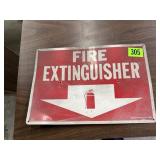Fire Extiguisher Sign