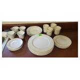 Set of Brentwood China, & Other Cups