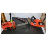 Chainsaw & Hedge Trimmer