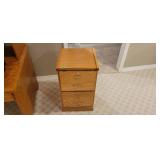 Oak Filing Cabinet