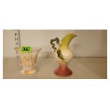 Hull Pitcher & Other Vase