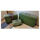 Green Hard-Side Luggage