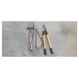 Pruner, Saw, Air Pump