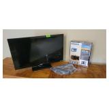 Flatscreen TV w/ Mount & Remote