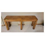 Narrow Wooden Table
