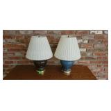 (2) Table Lamps