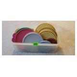 Vintage Tupperware Lids