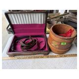 Wooden Bucket, Decor Birds, Belts, Case