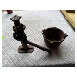 Cast Iron Lead Melting Pot; Jack