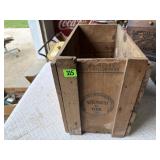 Wemco Oil Wooden Crate