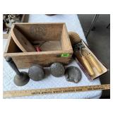 Crate, Bell, Water Can Nozzles, Clipper, Etc.