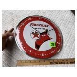 Fire Chief Battery-Op Clock
