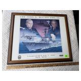 USS John McCain Framed Print