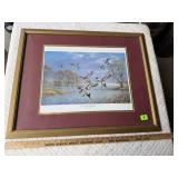 'Grass Lake Pintails' Wilson Signed Print